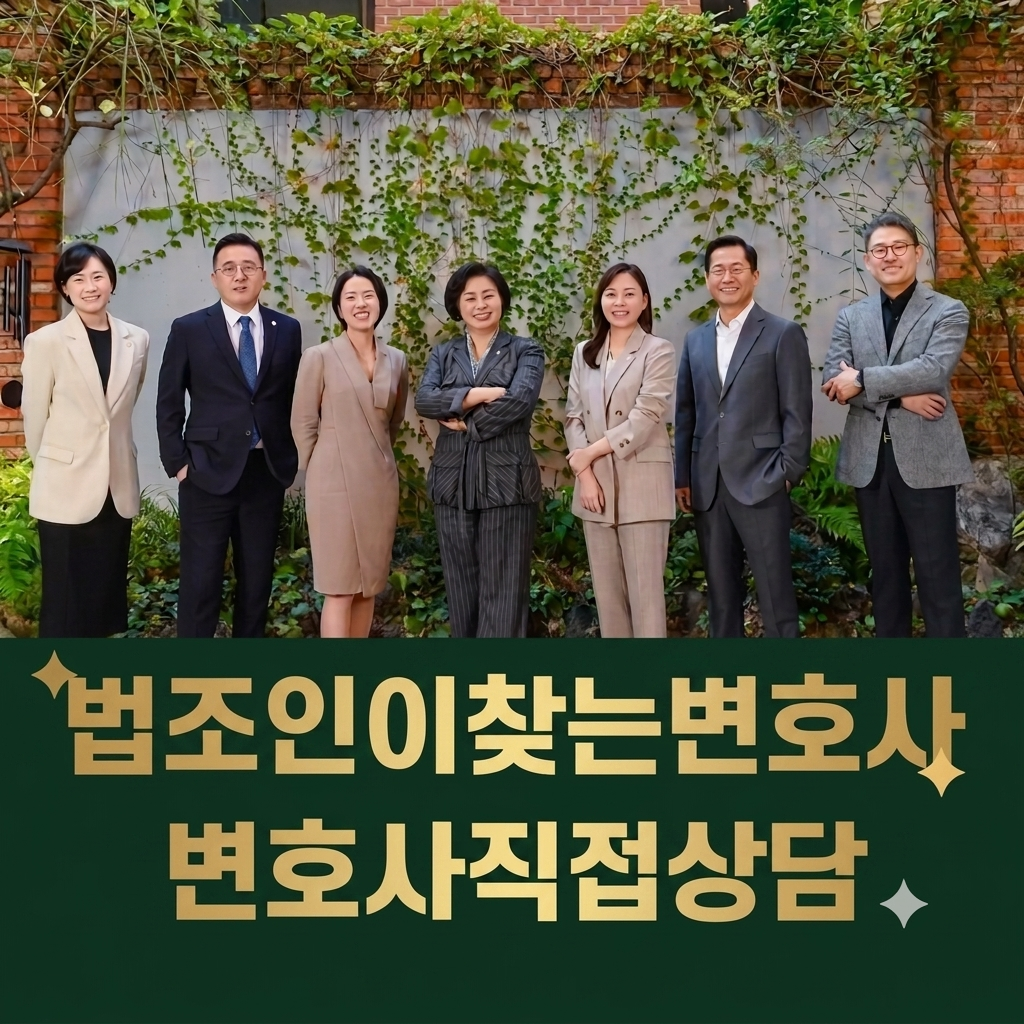 이혼소송 전문 법조인도찾는 변호사